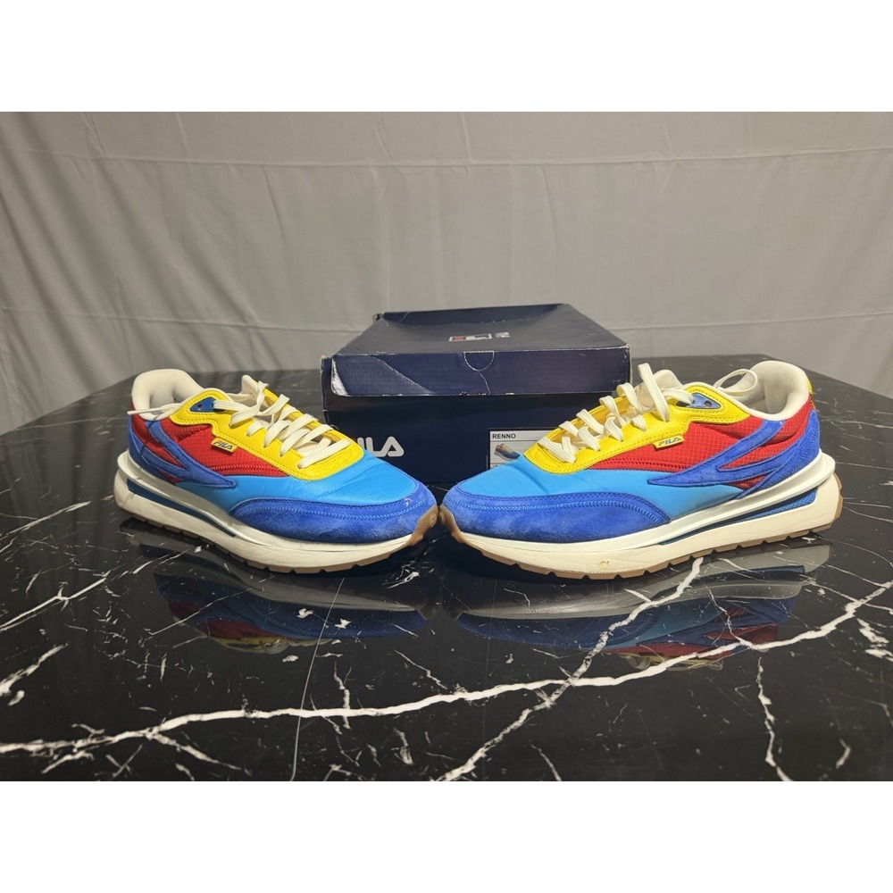 FILA RENNO ATOMIC BLUE PRINCE BLUE FIERY RED FK28